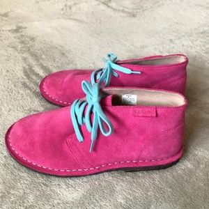 Land's End kids suede boots